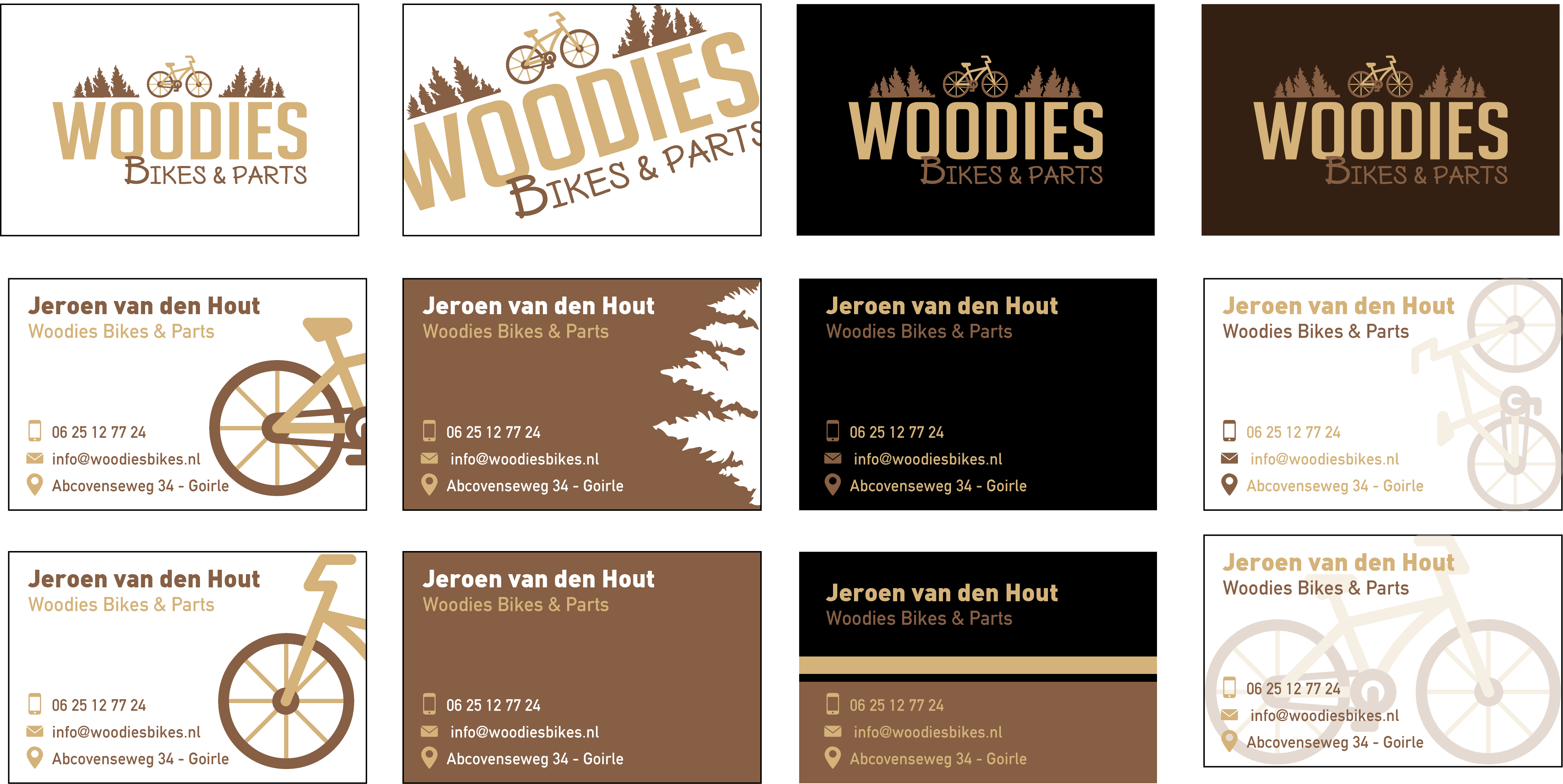 Visitekaartjes Woodies