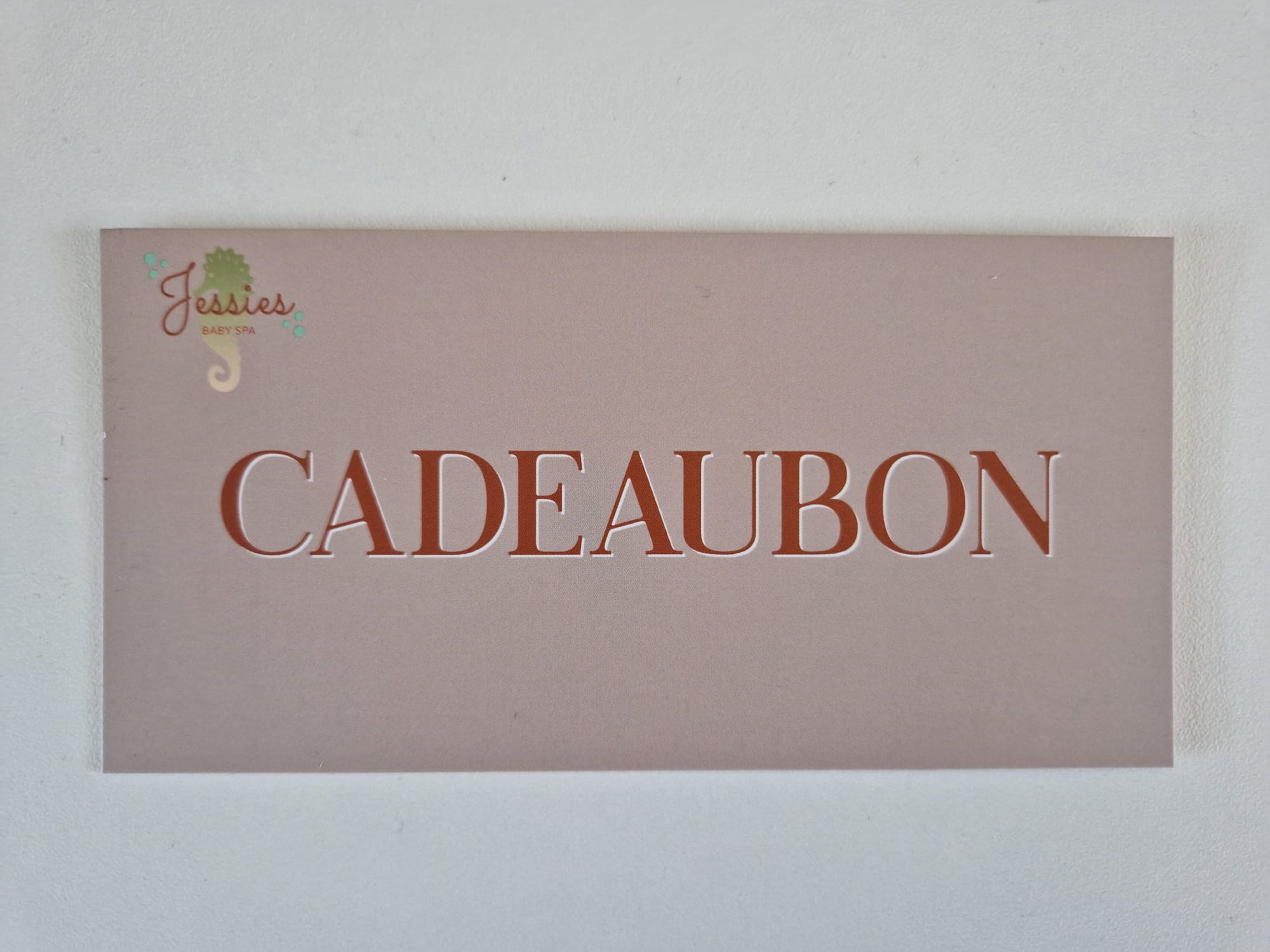 Cadeaubon Jessies baby spa