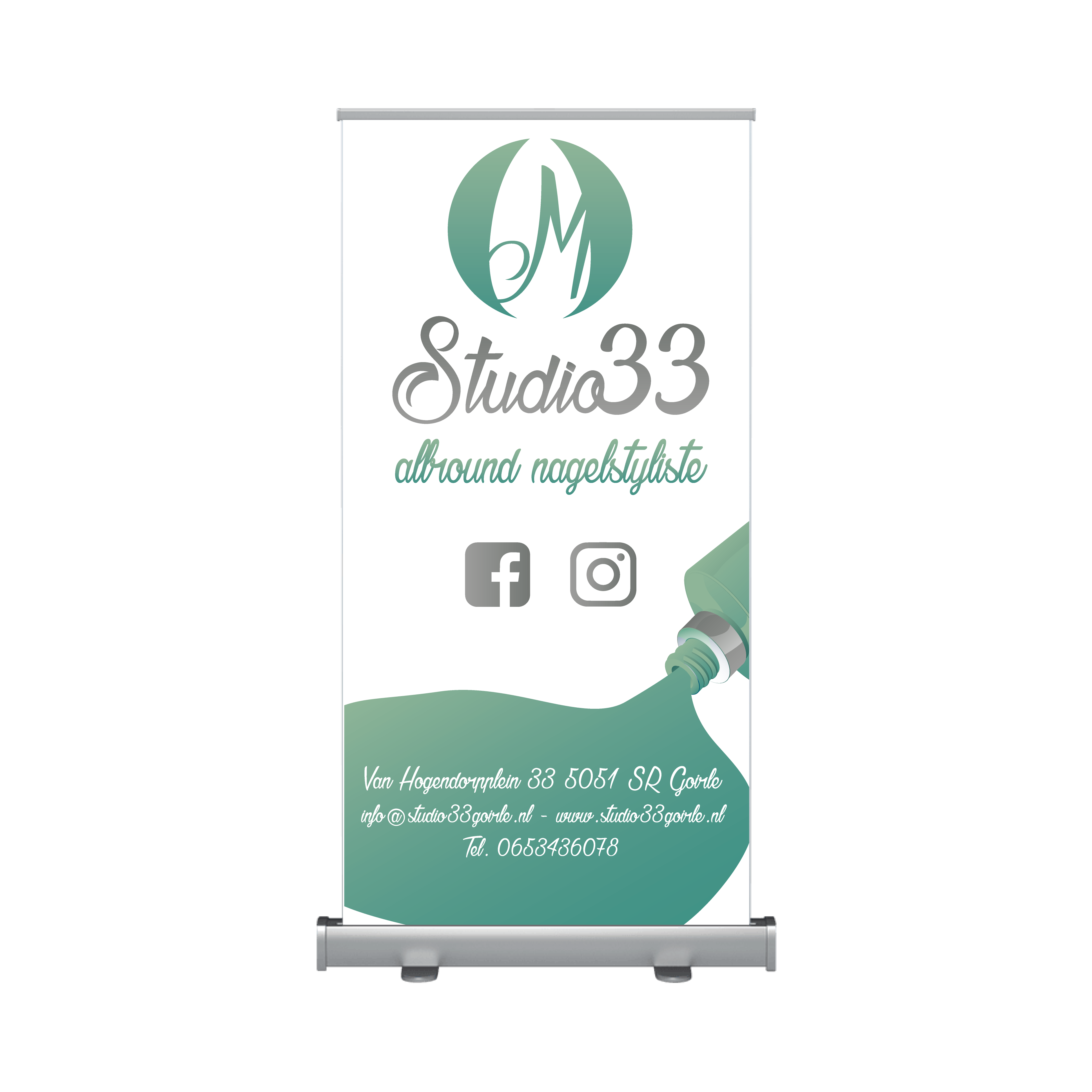 Rollup banner Studio 33