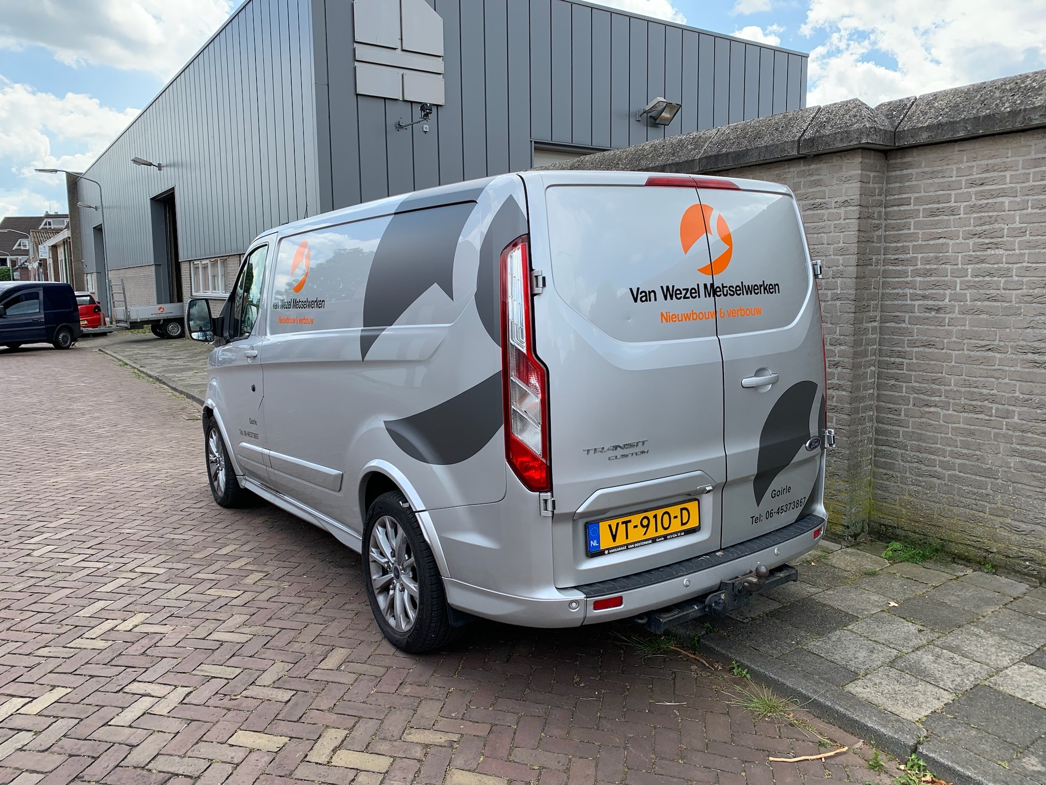 Autobelettering Van Wezel