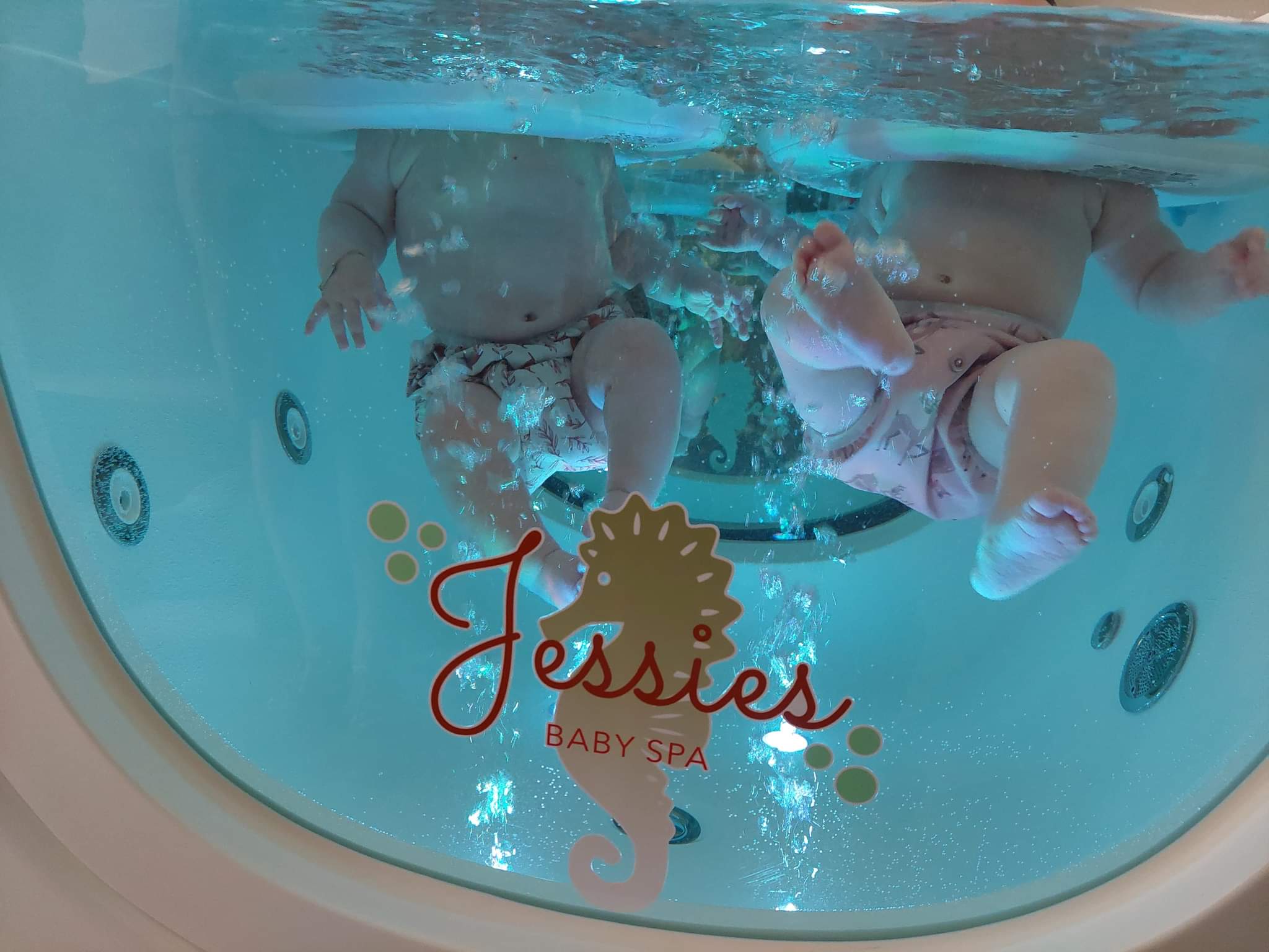 Bestickering Jessies baby spa